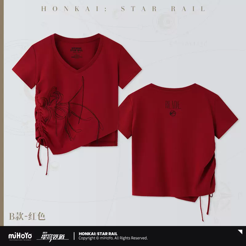 (Pre-Order) Honkai: Star Rail Apparel - Blade Impression Series - T-Shirt - Style B - Image 3
