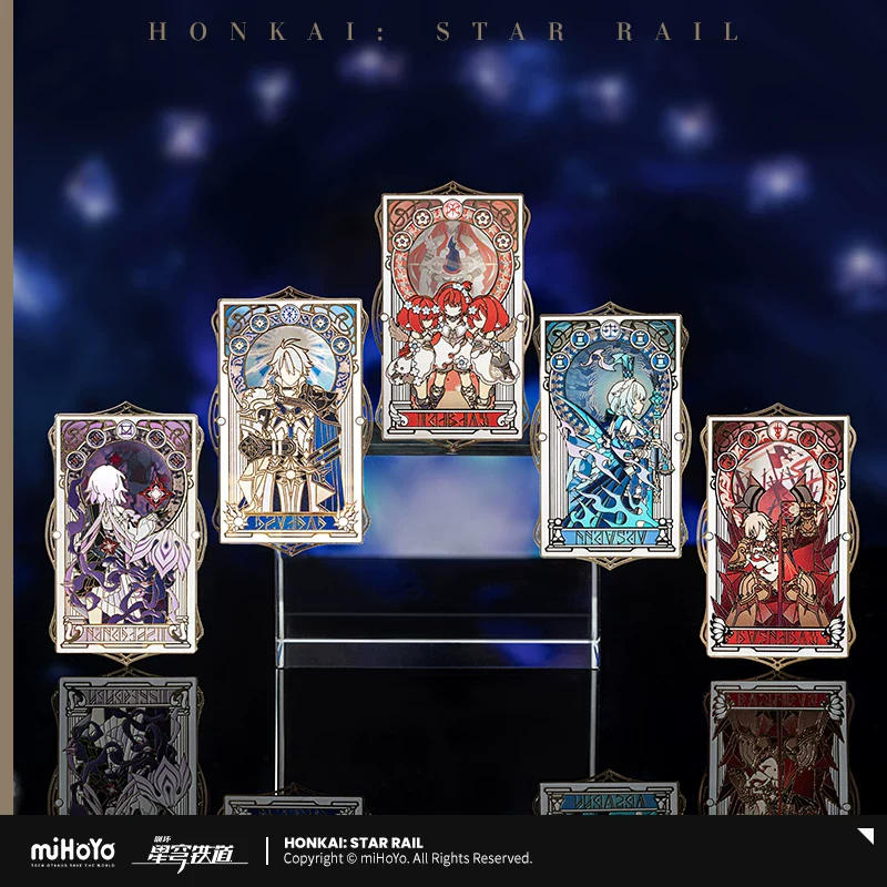 (Pre-Order) Honkai: Star Rail - As I've Written Series Enamel Bookmark - Image 3