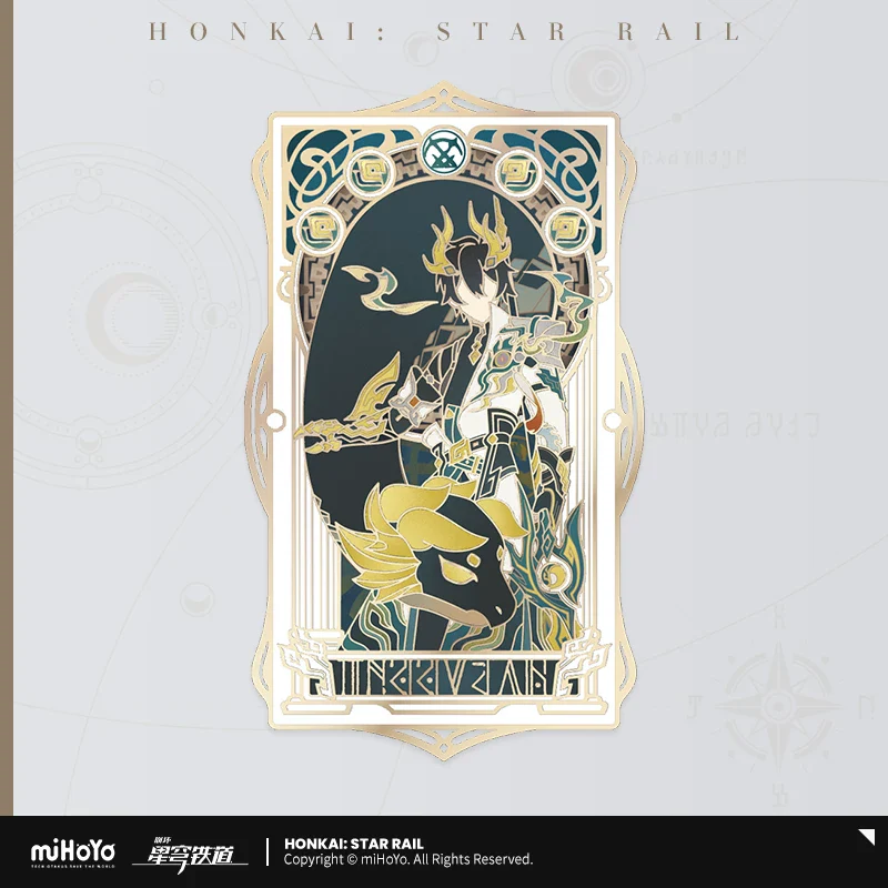 (Pre-Order) Honkai: Star Rail - As I've Written Series Enamel Bookmark - Image 5