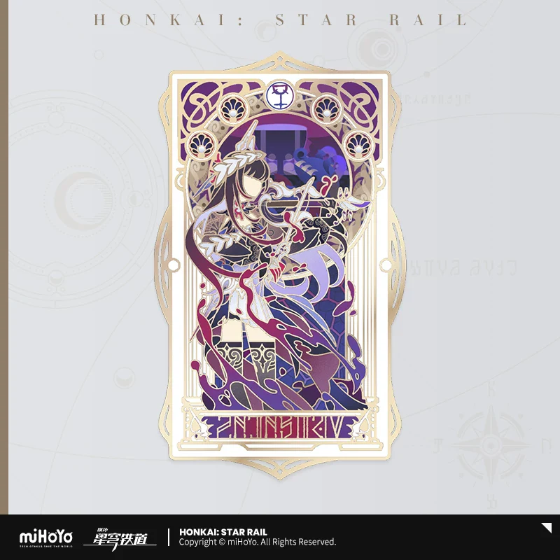 (Pre-Order) Honkai: Star Rail - As I've Written Series Enamel Bookmark - Image 8