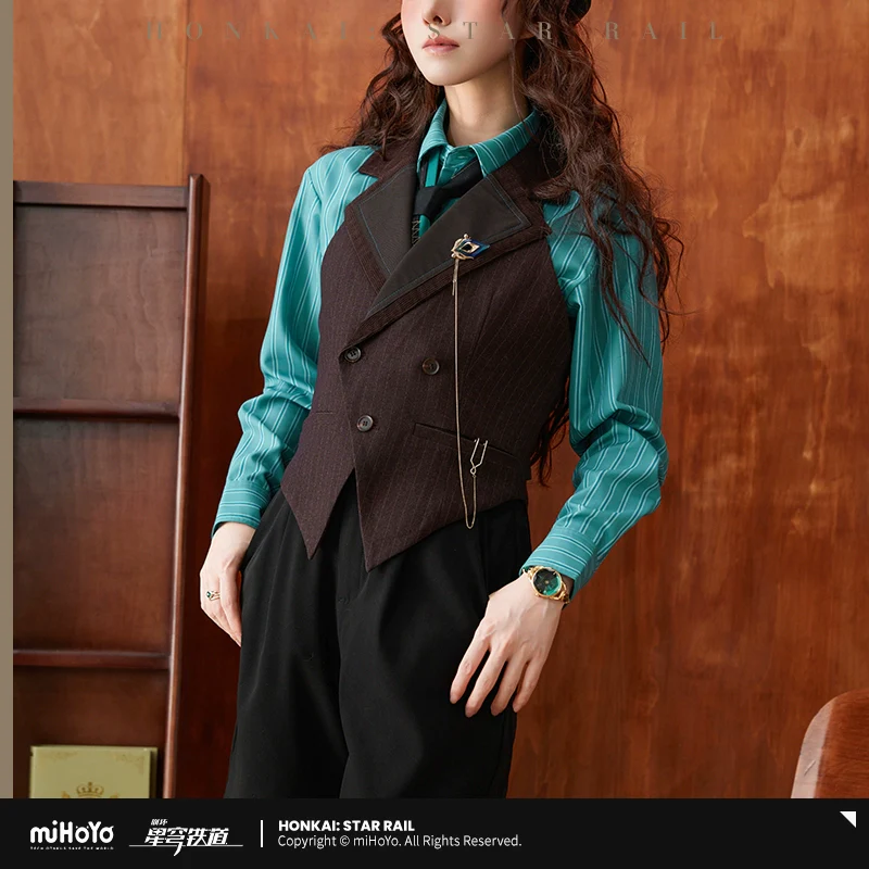 Honkai: Star Rail - Aventurine Theme - Brooch - Image 2