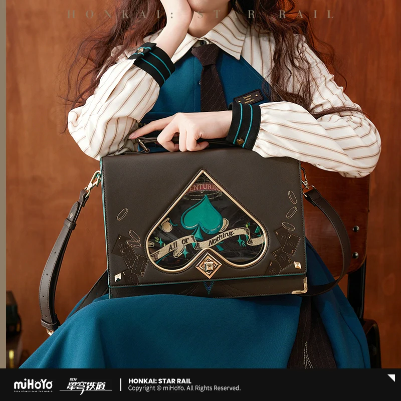 (Pre-Order) Honkai: Star Rail - Aventurine Theme - Hand Bag - Image 5