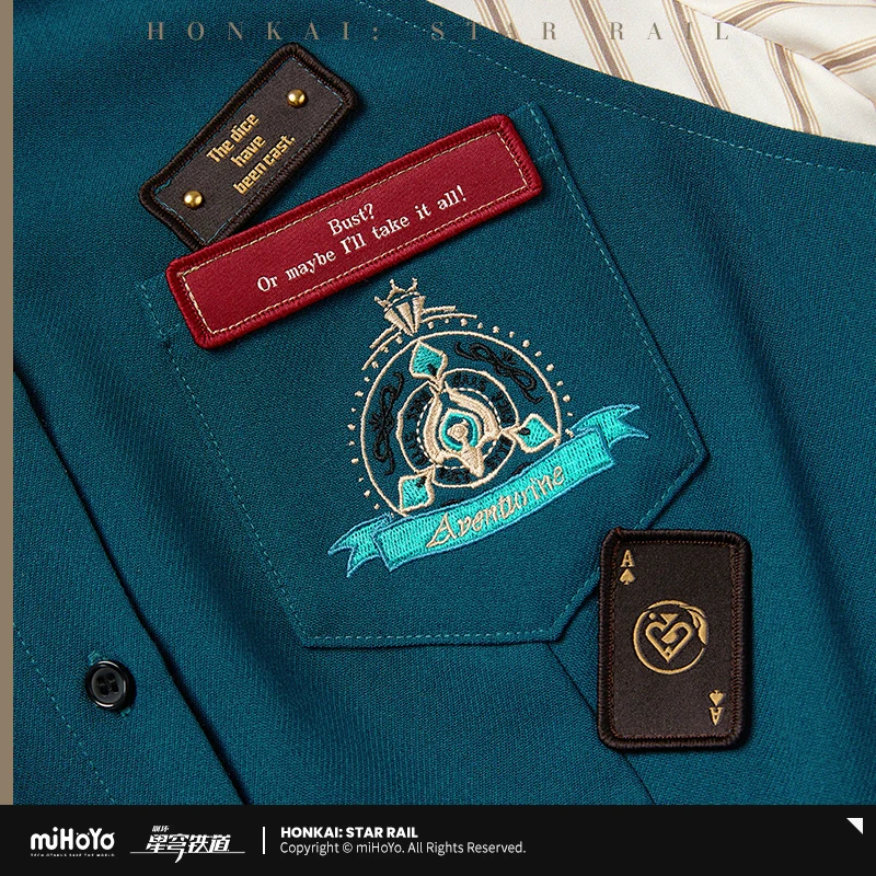 (Pre-Order) Honkai: Star Rail - Aventurine Theme - One Piece Dress - Image 6