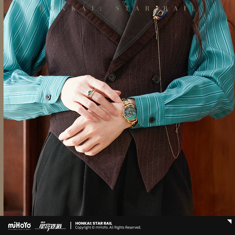 Honkai: Star Rail - Aventurine Theme - Ring Set - Image 4