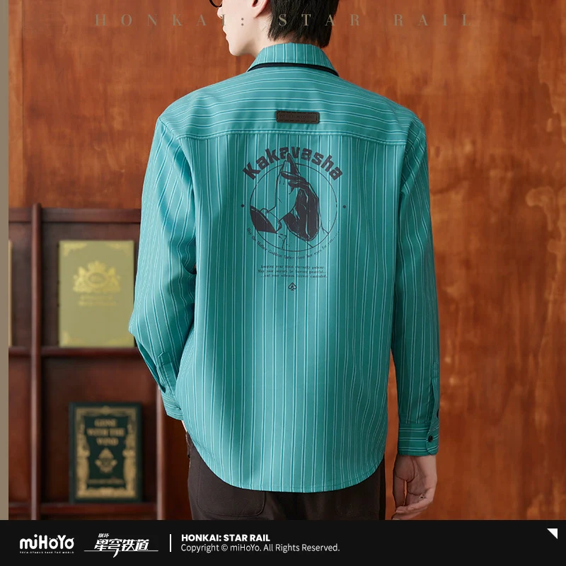 (Pre-Order) Honkai: Star Rail - Aventurine Theme - Shirt - Image 7
