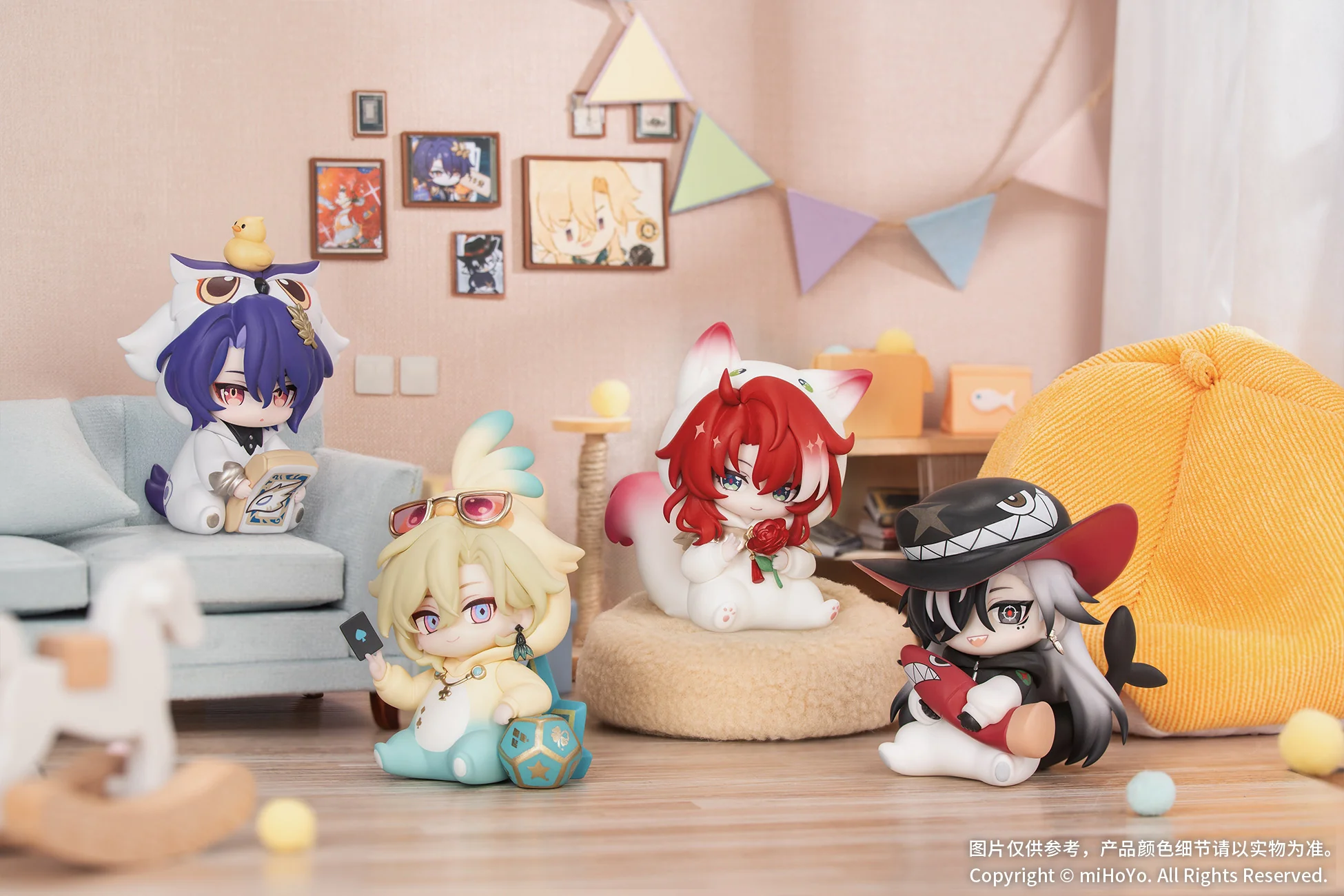 (Pre-Order) Honkai: Star Rail - Boy's Dormitory Series - Chibi Figure Blindbox (8 designs) - Image 3