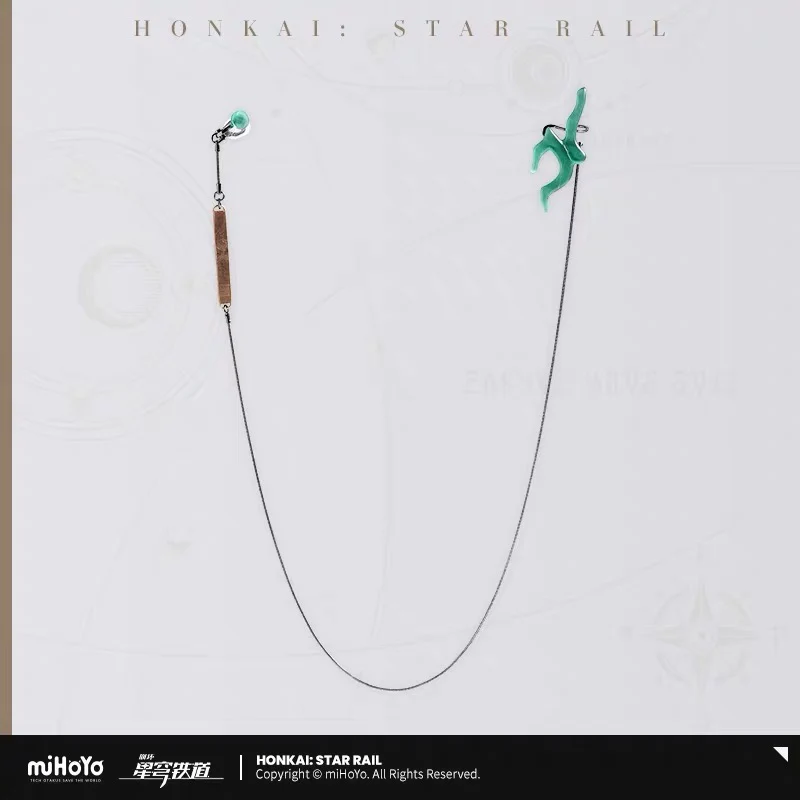 (Pre-Order) Honkai: Star Rail - Danheng Theme Impression - Ear Clip/Necklace - Image 4