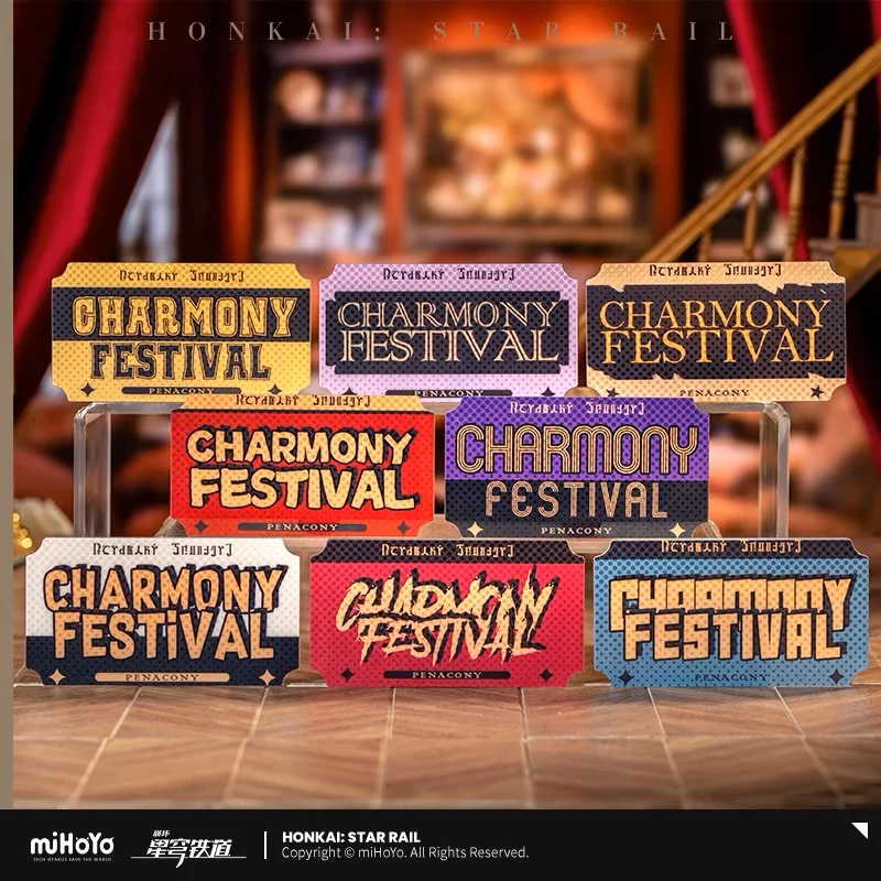 Honkai: Star Rail - Festival Invitation - Acrylic Set - Image 3