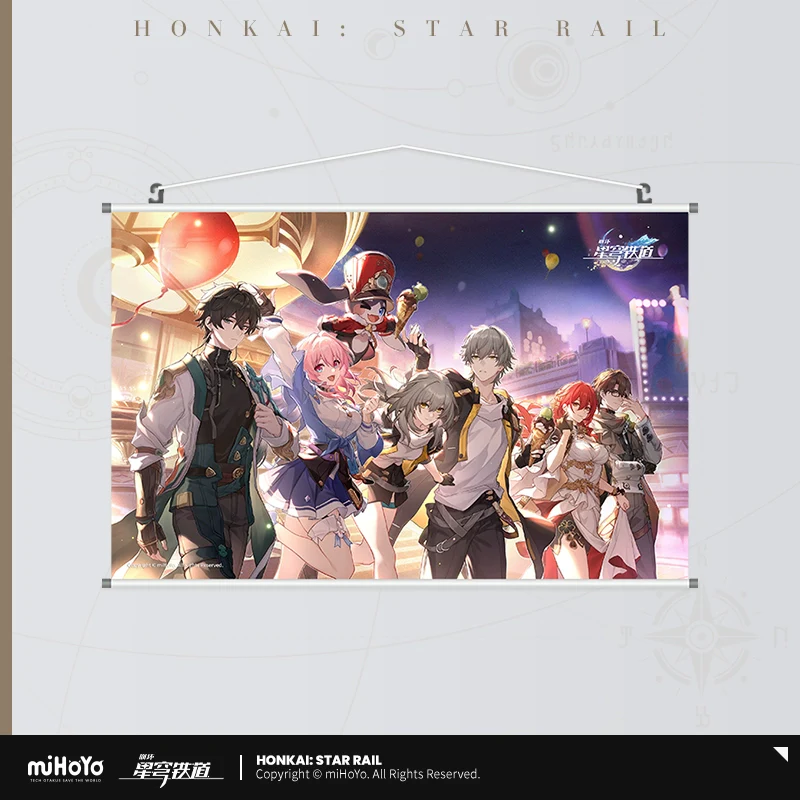 Honkai: Star Rail - First Year Anniversary Series - Wall Scroll/Tapestry