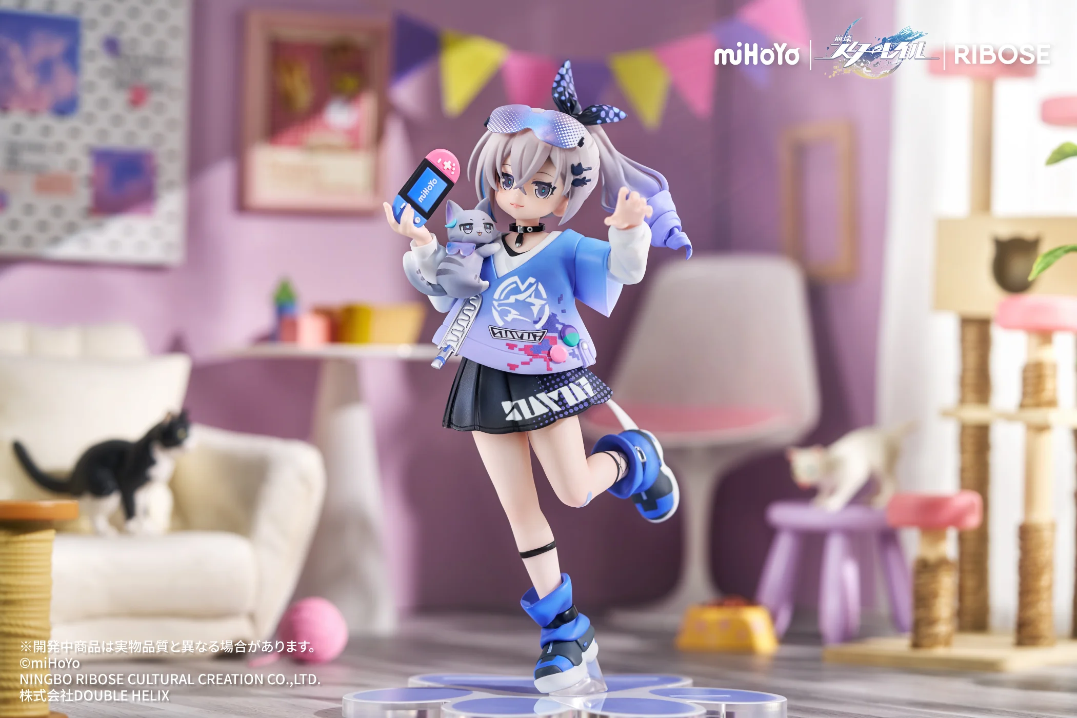 (Pre-Order) Honkai: Star Rail - Silver Wolf - Honkai: Star Rail Little Cat Series - Little Series -Nonscale Figure - Image 3