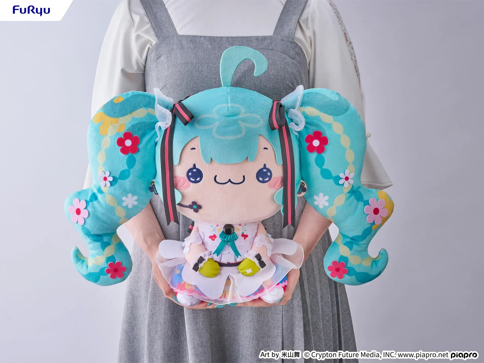 (Pre-Order) Mochipiko Super BIG Plush - Hatsune Miku - JAPAN LIVE TOUR 2025 - BLOOMING - Image 4