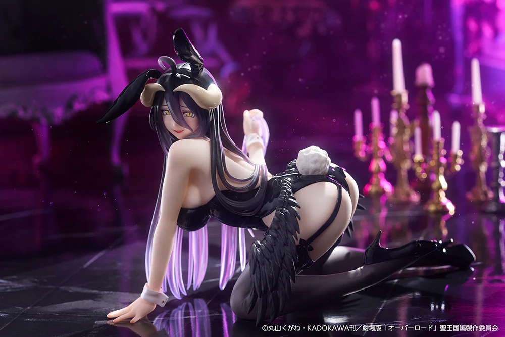 Overlord - Albedo - Desktop Cute - Bunny ver. - Prize Figure - Image 9