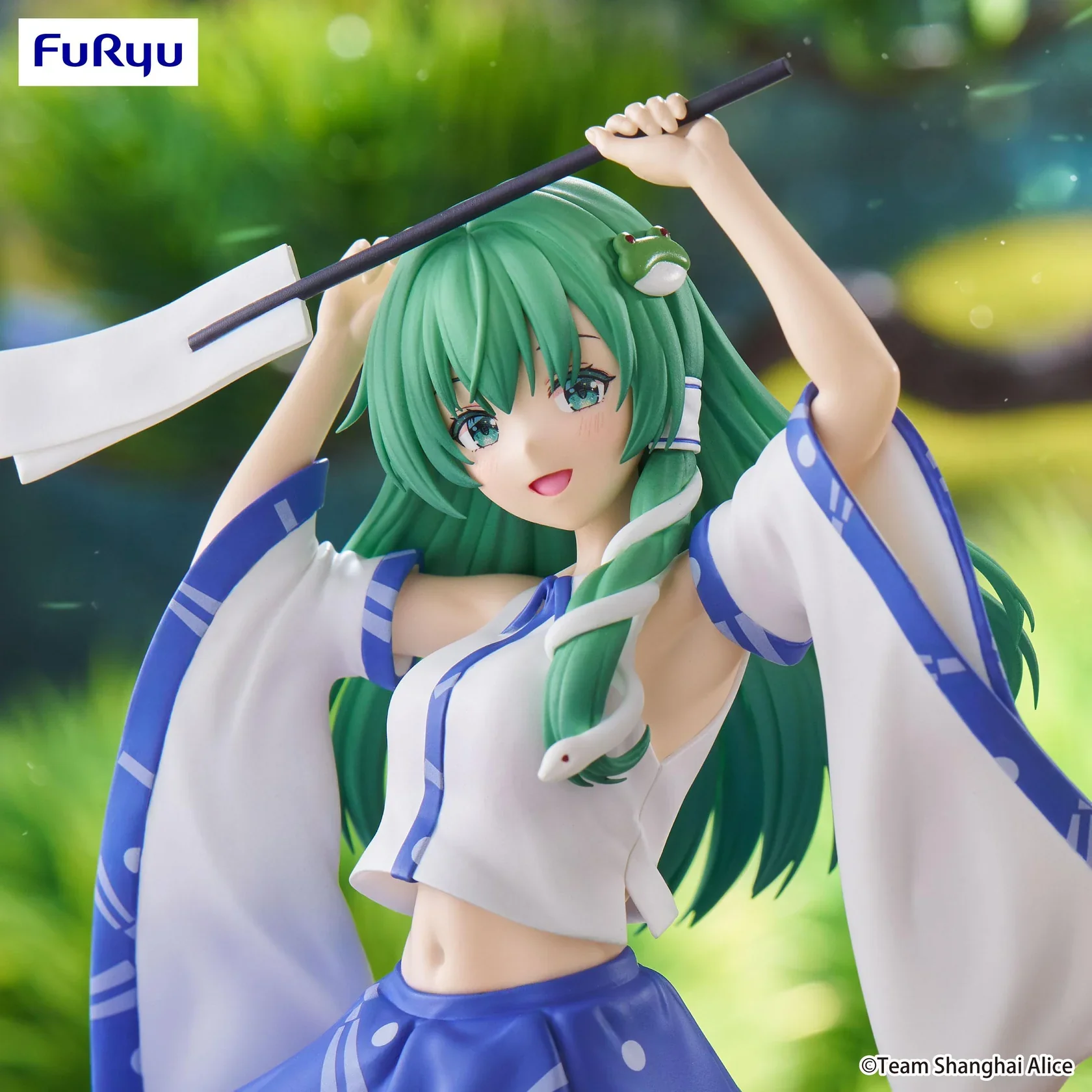 (Pre-Order) Touhou Project Noodle Stopper Prize Figure - Sanae Kochiya - Image 2