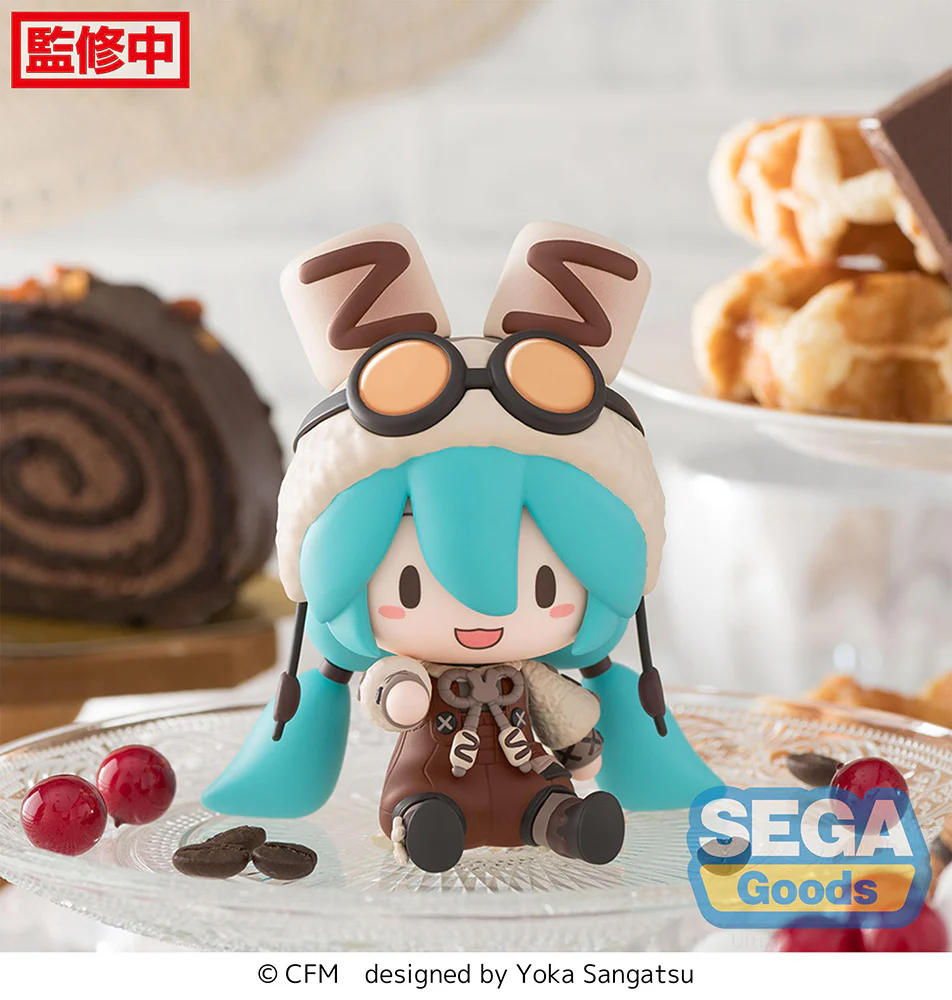 Hatsune Miku - Chibi Figure - Marshmallow Hot Cocoa - fuwa petit