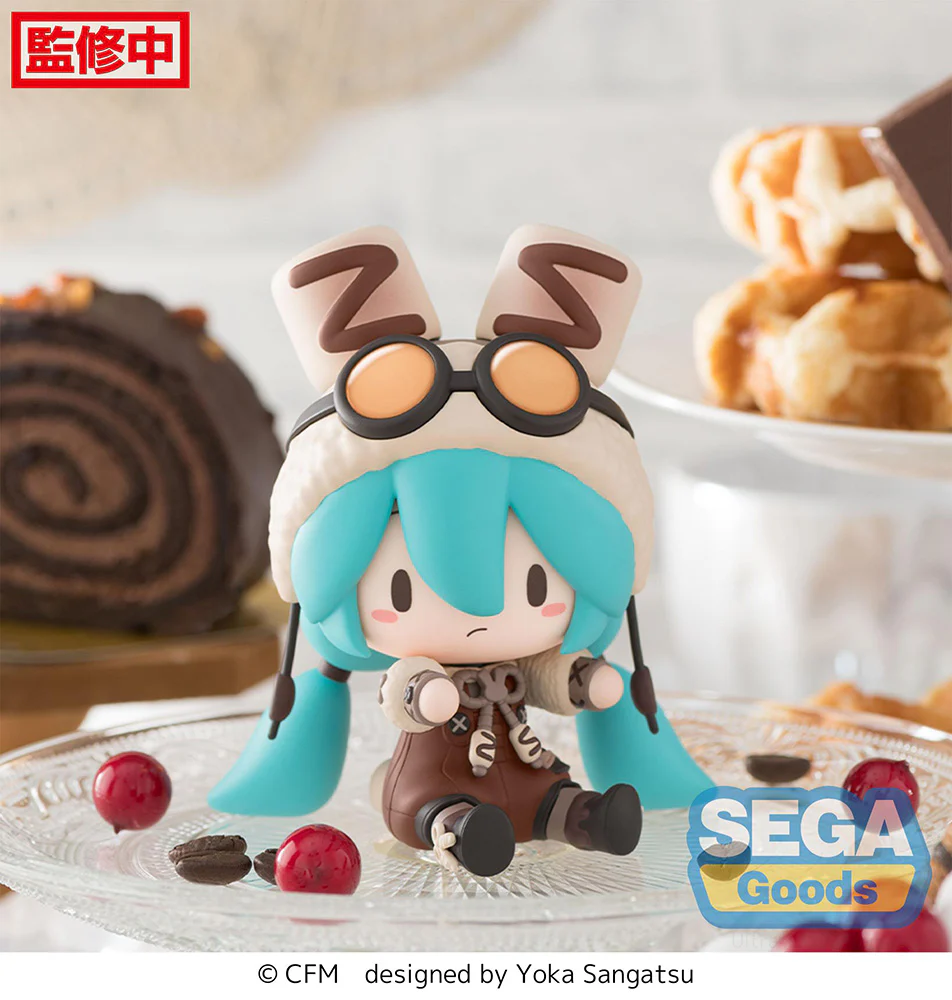 Hatsune Miku - Chibi Figure - Marshmallow Hot Cocoa - fuwa petit - Image 2
