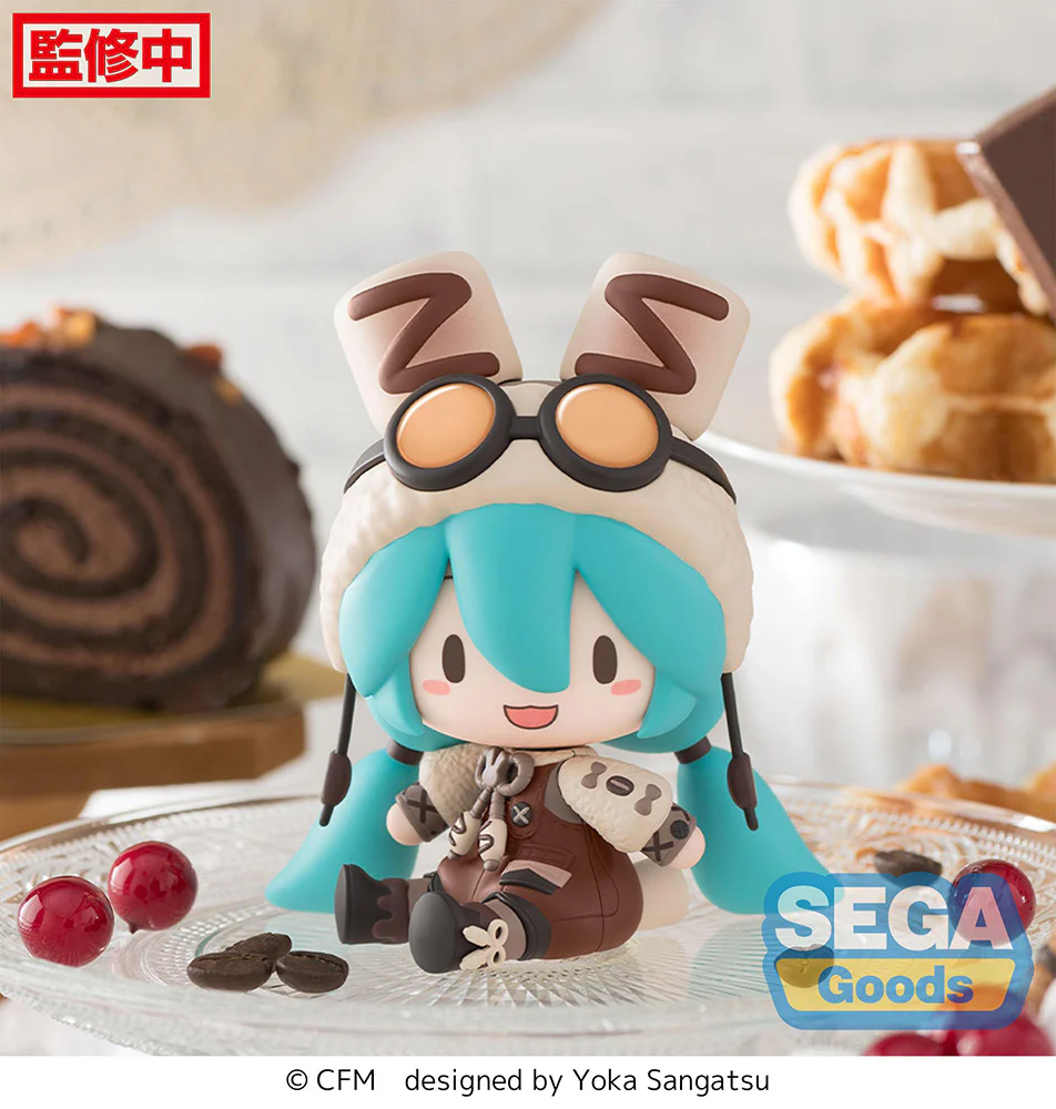 Hatsune Miku - Chibi Figure - Marshmallow Hot Cocoa - fuwa petit - Image 3