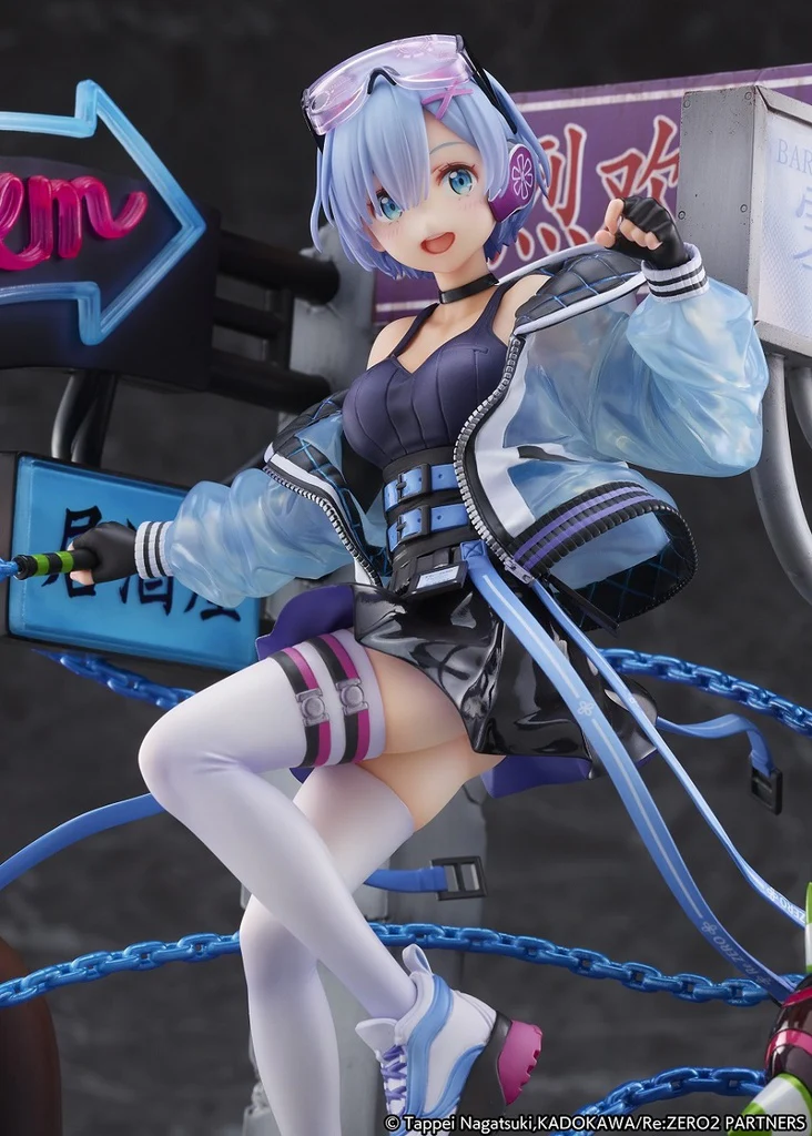 Re:Zero - Rem - Neon City Ver. - 1/7 Scale Figure - Image 3