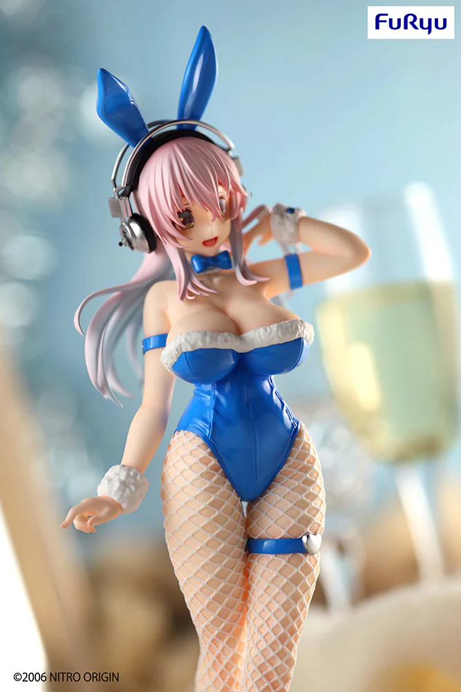 Super Sonico - BiCute Bunnies - Blue Rabbit ver. - Prize Figure - Image 2