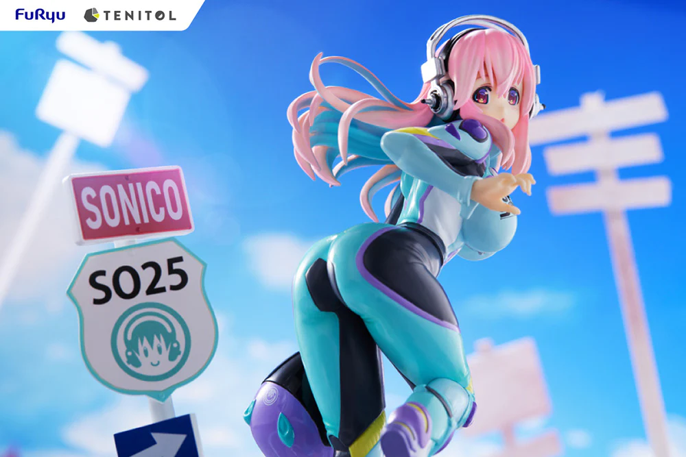 Super Sonico - TENITOL Super Sonico - Nonscale Figure - Image 4