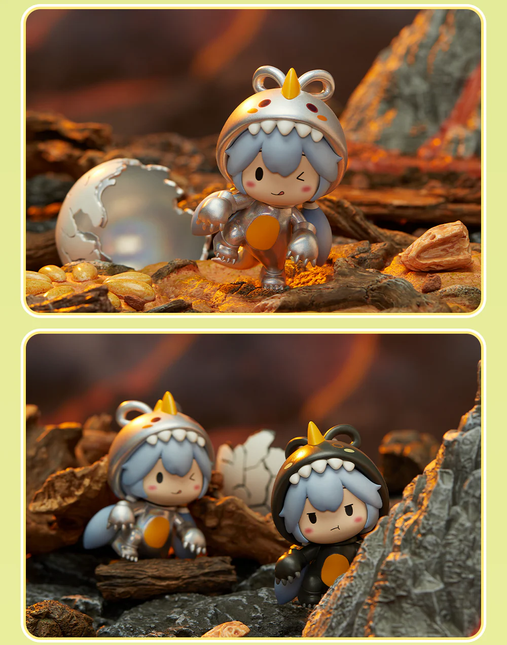 Vsinger - Luo Tianyi - T-Rex Luo - Chibi Figure - Image 3
